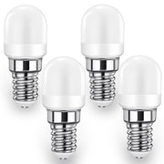 E14 LED Bulbs 2W, Equivalent to 20W-25W Halogen Bulb, SES Fridge LED Light Bulbs,Refrigerator lamp, Cooker Hood Bulbs, 140 LM, 6000K Cool White (4-Pack)